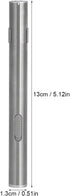 Fafeicy LED USB Penlight Mini Diagnostic Medical Pen Light, Stainless Steel Rechargeable Pen Light with Pocket Clip +