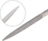 Utoolmart 2-Pieces Mini Diamond Needle File Set, 4mm x 160mm Triangle Files for Metal Glass Stone