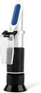 VGVGV Brix Refractometer, Handheld Alcohol Sugar Refractometer Wine Concentration Meter Densitometer 0-25% Alcohol