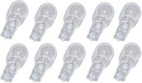 PARTSPLUS 12 Volt 7 Watt Low Voltage Landscape Bulb - Malibu ML7W4C Replacement (10 Pack) by TacParts