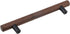 4-Pack 128mm/5.04" 7.16" Antrader Walnut Wood Drawer Pulls, Hole Centers, Total Length, Kitchen/Wardrobe/Cabinet Door
