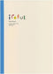 SAKAE????????? iroful Notebook, 8.27" x 5.85", 96 Pages, Unruled, White, 1 Pack (PI-A5NB-MW)