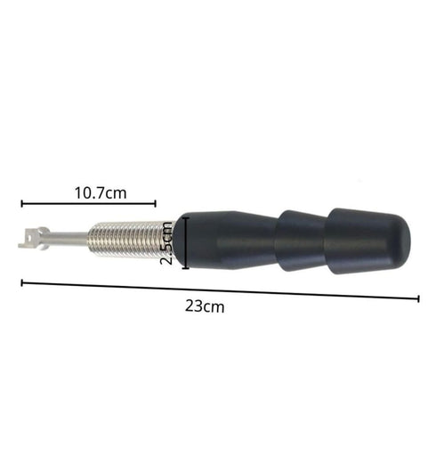 3 Steps Refitting UVC Reciprocating Saw Attachments Adapter Connector for Reciprocating Saws with Damping Spring
