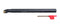 Accusize Industrial Tools 3/4'' x 10'' Overall Length, RH SCLCR Indexable Boring Bar with CCMT32.5 Inserts