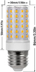 E26 Bulbs 10W (100W E26/E27 3000K Light,66 5730 Dimmable,Pack 3 LED Light Halogen Equivalent) Medium Socket Base Warm