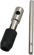9 Pcs Adjustable T-Handle Ratchet Tap Holder Wrench Set, Metric Tap Drill Set with 4 Pcs Taps