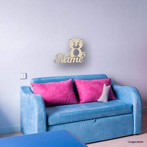 Namofactur Personalized Teddy Bear Night Light Gifts for Teacher Baby Girls Boys - Unique Home Decor Lamp LED Night