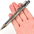 SMOOTHERPRO Solid Brass Bolt Action Pen, Refillable Heavy Duty for Tremor Parkinson Arthritic Writing, Retro Black
