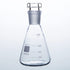 Hex Head Hollow Glass Stopper, 24/40 Size Flask Stopper for Laboratory Use (5 Pcs)
