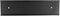 ExcelMark 2" x 8" Aluminum Wall Mounted Name Plate Holder - Black Office Business Door Sign Holder - Wall or Door