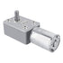 DC 12V High Torque Worm Gear Motor, Reversible Speed Reducing Gear Motor with Female Shaft (5RPM)
