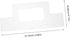 Acrylic Cutting Board Template with Finger Guards for Safe Kitchen Cutting