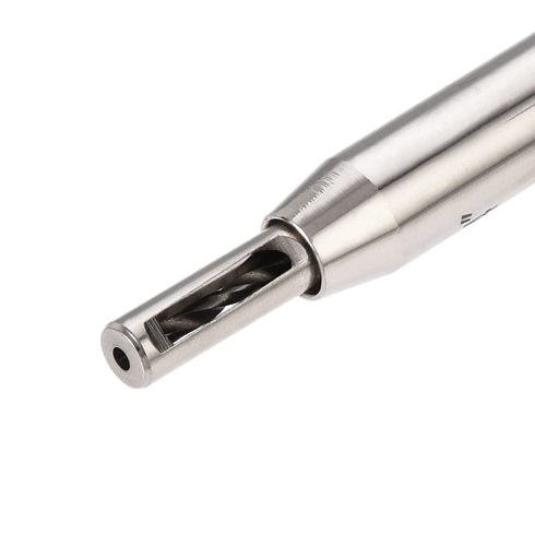 uxcell Self Centering Hinge Tapper Core Drill Bit, 5/64 Diameter Hole Puncher for Woodworking, Silver
