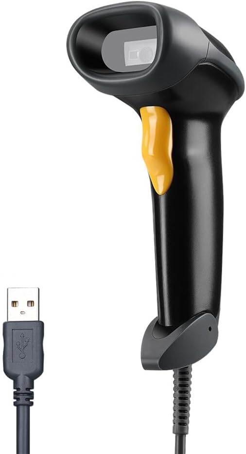 Eyoyo EYH2 Handheld USB 2D Barcode Scanner, Wired Automatic QR Code Scanner PDF417