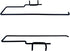 2 Pack Pegboard Paper Towel Holder - Peg Board Organization Accessories for Tool Shed, Garage, Kitchen, Bathroom