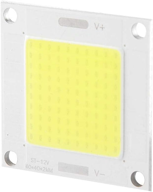 12-14V 50W Bulb Yosoo COB LED Panel, LED Integrated Chip Light Panel Flood Lamp for DIY Projector Floodlight(White)