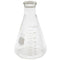 PYREX Narrow Mouth Erlenmeyer Flasks, 1L, Heavy Duty Rim