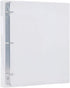 Filexec Products 1.5-Inch 3 Ring Binder, D Ring, Clear, Pack of 2, (50302-62233) by filexec