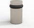 MEGA HANDLES Silver Floor Door Stopper, Wall Protector with Mounting Hardware Included, Satin Nickel - 2 Inch