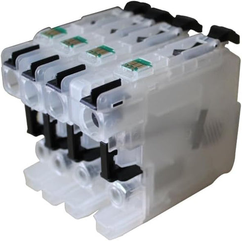 UP Empty Refillable Ink Cartridge LC201 LC203 Compatible for Brother MFC-4320DW J4420DW J4620DW J460DW J480DW J485DW