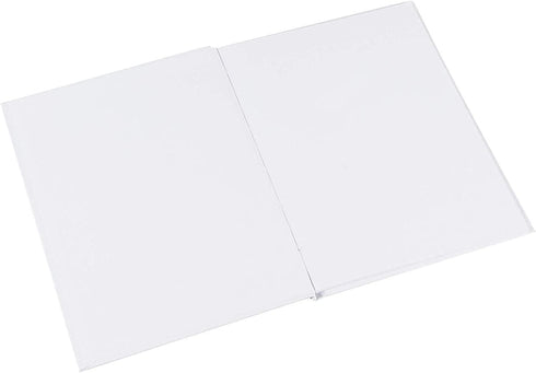Paper Junkie 6 Pack Blank Hardcover Books, 6 x 8-inch, 18 Sheets Each for Kids to Write Stories, Scrapbook and Journal