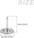 Upholstery Nail Tacks (11x13x1.2mm) 50Pcs, Iron Flat Head Push Pins - for House Construction, Home Kitchen Furniture, Silver Tone