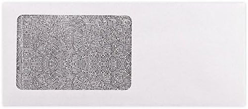 LUXPaper #10 All Purpose Window Envelopes | Security Tint | 250 Qty | 4 1/8" x 9 1/2"