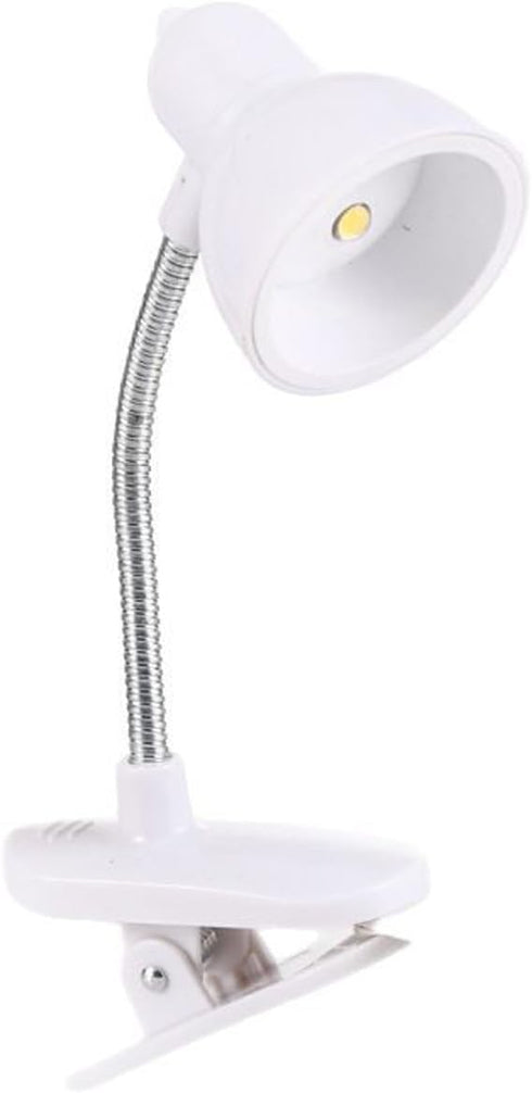 Ekoama Adjustable Clamp On Desk Lamp Tiny LED Table Lamp with 360 Degree