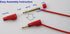 10sets Retractable Sheath 4mm Banana Plug Connectors, Stackable Wire Solder Multimeter Test Leads Ends with Banana Jack