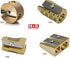 Mobius + Ruppert (M+R) Brass Artists Pencil Sharpener, 4 Shapes Available, Made in Germany