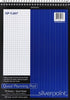 Top Flight 8.5 11.75 Inches, 70 (51070) Silverpoint Top Wire Pad, Heavy Back, Quadrille Rule, x Sheets, Protective