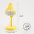 Mini Lamp Refrigerator Magnet, Cute LED Table Foldable Lamp, Novelty Fridge Magnet, Night Study Portable Lamp, Yellow