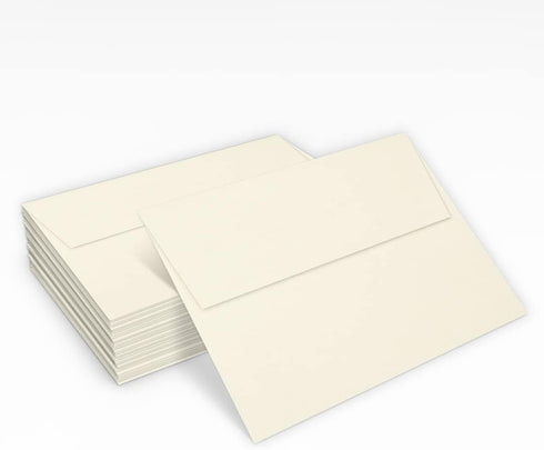 LUXPaper A7 Invitation Envelopes | Natural | 5 1/4" x 7 1/4" | 70lb. Text | 50 Qty