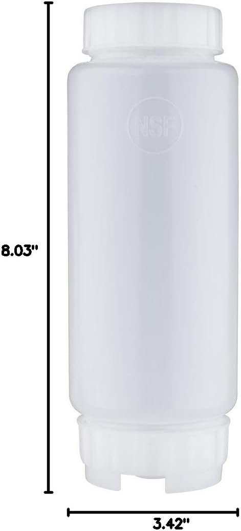 Franklin Machine 280-1817 Standard Bottle - First in, First Out, 32 oz. Capacity