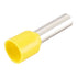 Baomain AWG 10/6.0mm² Wire Copper Crimp Connector, Insulated Ferrule Pin Cord End Terminal, Pack of 100, Yellow