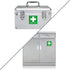 dealzEpic First Aid Decal Sign - Self Adhesive Waterproof Vinyl Sticker (3.94x3.94 inches, Pack of 4)