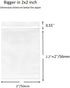 Cambiar Small Clear Poly Zipper Lock Bags 2''x 2'' (Pack of 500) 2 Mil Reclosable Storage Bags