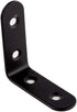 8 Pack 2 Corner Bracket Shelf Bracket,Heavy Duty Black Stainless Steel L Corner Brace,Right Joint Angle Brackets