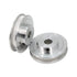 Zeelo 2PCS Set GT2 Synchronous Wheel, 20&80 Teeth 12mm Bore Aluminum Timing Pulley with 250mm Belt