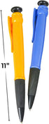 Rhode Island Novelty Assorted Color Jumbo Giant Pen 11.25 Inches Single Pen by Rhode Island Novelty