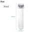 30ml Clear Plastic Test Tubes, 25pcs with Screw Caps for Candy and Beads Storage, Scientific Experiments Tubes