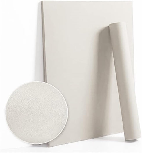 Dimoon Off-white Peel and Stick Wallpaper, 78.7"x17.7" Waterproof Contact Paper for Cupboard Drawer Liner