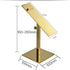Adjustable Gold Stainless Steel Shoe Display Stand Holder