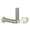 M10-1.5 x 30mm Hex Head Screw Bolts, Fully Threaded Stainless Steel 18-8, Quantity 10