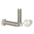 1/2-13 x 2-1/2" Hex Head Screw Bolt - Fully Threaded, Stainless Steel 18-8 (304), Quantity 4