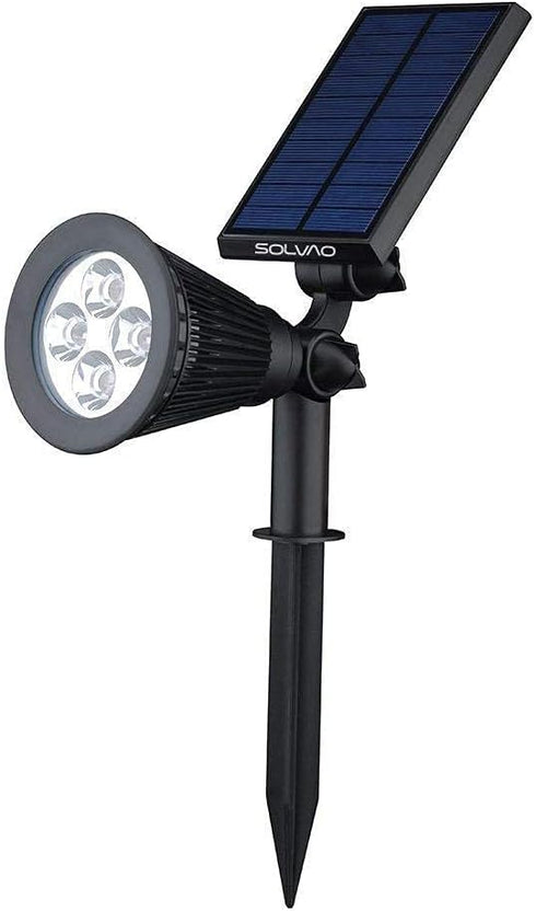 270, SOLVAO Solar Spot Light | Ultra Bright, Waterproof, Adjustable No Wiring, Portable | Auto On/Off Function |