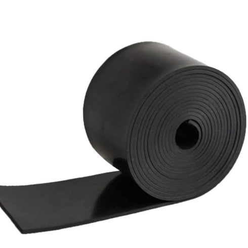 NABOWAN Solid Rubber Sheets, Strips, Rolls 1/8" Thick x 4" Wide x 120" Long for DIY Gasket Material and Padding