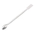 uxcell 2Pcs Lab Sampling Reagent Spoon - 304 Stainless Steel 2 in 1 Double Head Mixing Spatula 150mm
