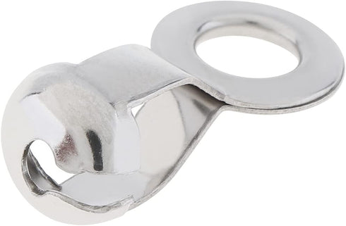 10Pcs Stainless Steel Ball Chain Pull Loop Connectors for Ceiling Fan Lamp Pull Loop, 4.5mm Bead Chain