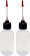 2-2oz Plastic Squeeze Bottles with 1.5" Stainless Applicators